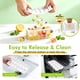 thumbnail image 5 of Bandeja para cubitos de hielo NFK 48 cubos apilable con tapa y contenedor, 5 of 9