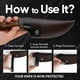 thumbnail image 4 of Cuchillo de cocina Matsato Cuchillo de cocina, de piel, 6.3 pulgadas, 4 of 7