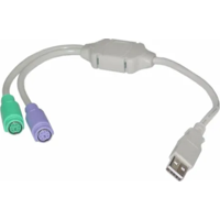 Genérico - Cable Adaptador Usb Ps2 Teclado Mouse