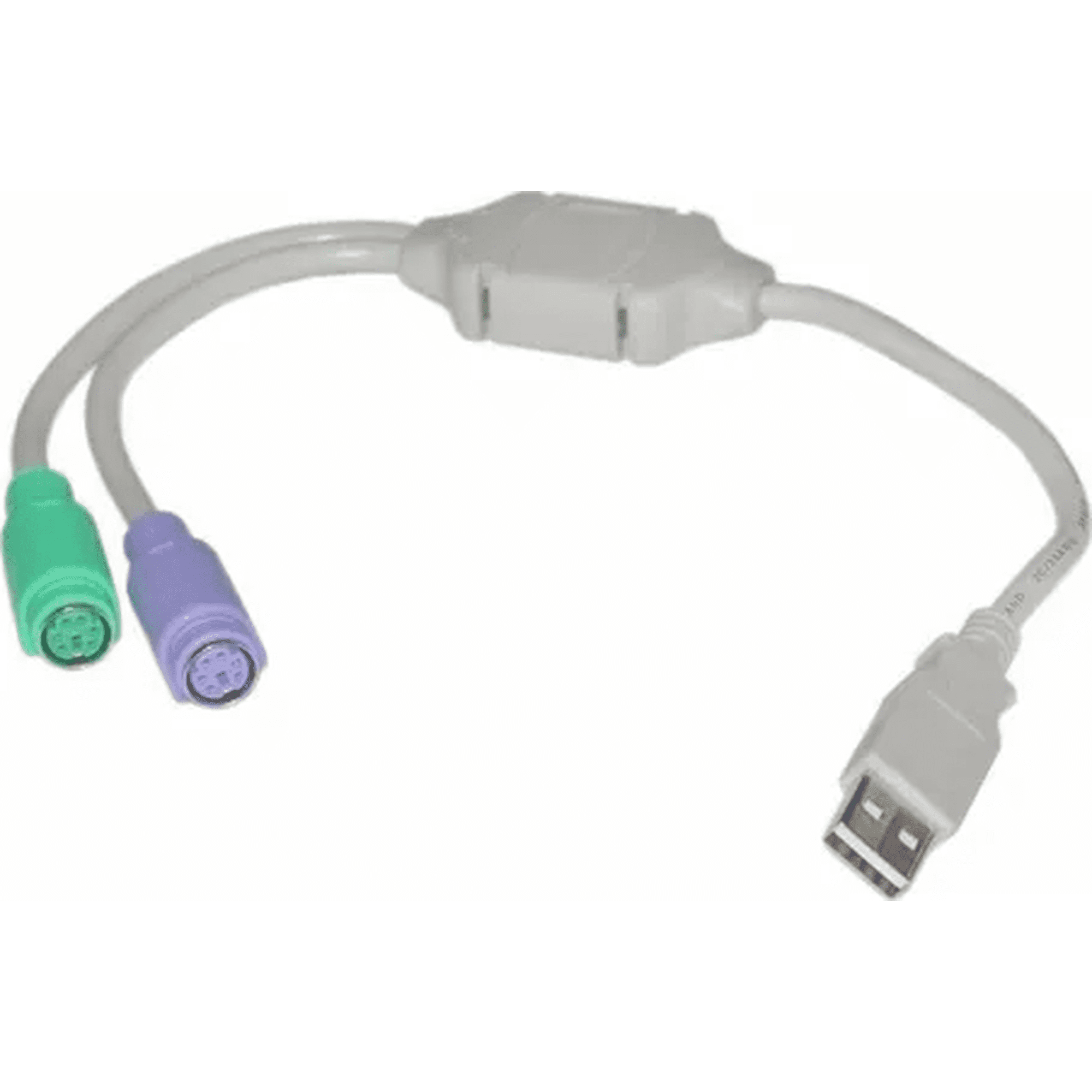 Genérico - Cable Adaptador Usb Ps2 Teclado Mouse