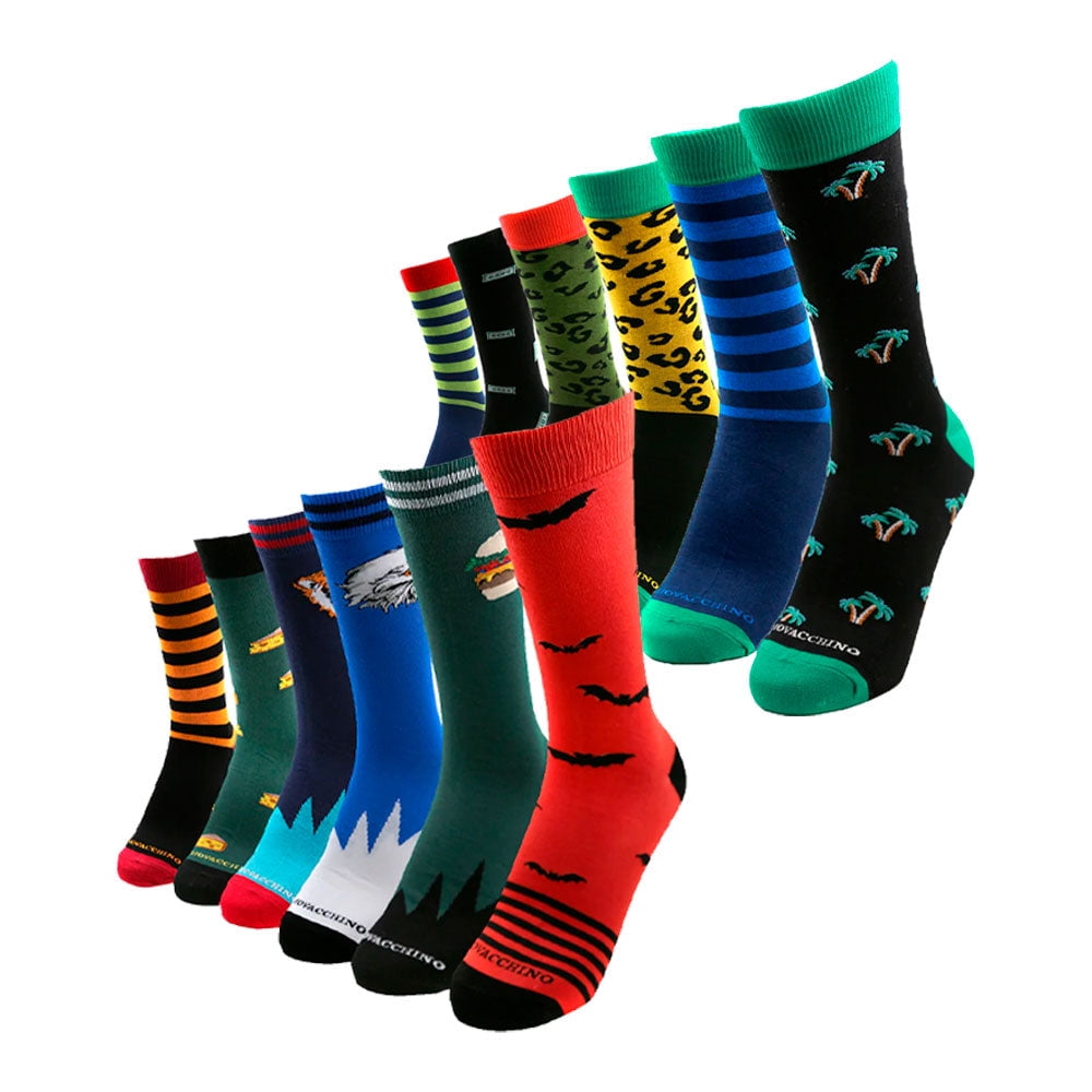 Giovacchino - Pack De 12 Calcetines Algodón Hombre