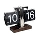 thumbnail image 4 of Reloj Giratorio Con Buscapersonas Automático, Reloj Digital Con Tapa Retro Para Sala De Estar, Escritorio De Hotel, Negro, 4 of 5