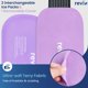 thumbnail image 3 of Cubos de Hielo REVIX Reutilizables Set de 2 Gel Morado, 3 of 8