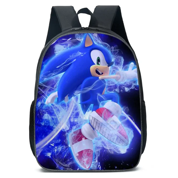New Cartoon Animation Sonic SONIC Primary and Secondary School Bags Children's Backpacks Anime Cartoon School Bag Mochila