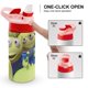 thumbnail image 4 of Alienígenas de Pizza PlanetBotella de Agua con Tapa Pop Top de Un Toque, Acero Inoxidable, a Prueba de Fugas, para Deportes, Botella Infantil rosa 12 oz, 4 of 6