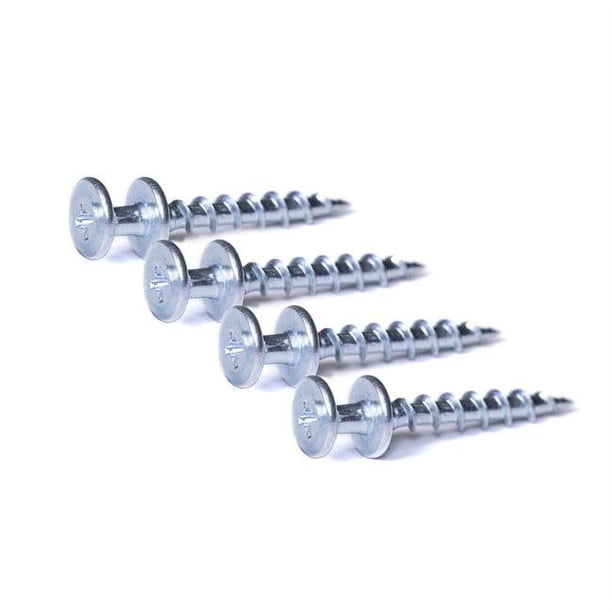 Colgador Hangman DBLHEAD, 4 unidades, plateado, 45 kg de capacidad, para uso en exteriores
