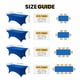 thumbnail image 2 of Mantel Utopia Kitchen de 6 pies de elastano azul real, 200 g/m², 2 of 9