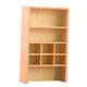 thumbnail image 2 of Organizador De Estantería De Armario De Madera Para Muebles De Casa De Muñecas 1/12 Grande, 2 of 2