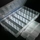 thumbnail image 3 of REGALWOVEN Caja de Almacenamiento de Anillos de Joyería Ajustable con 36 Compartimentos Transparente Organizador de Contenedores de Plástico, 3 of 4