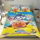 thumbnail image 1 of Anpanman Conjunto de sábanas temático, trío de piezas, cómodo y amigable con la piel, diseño único, regalo de decoración para el hogar para familiares, amigos y fans, 90 cm * 190 cm, 1 of 6