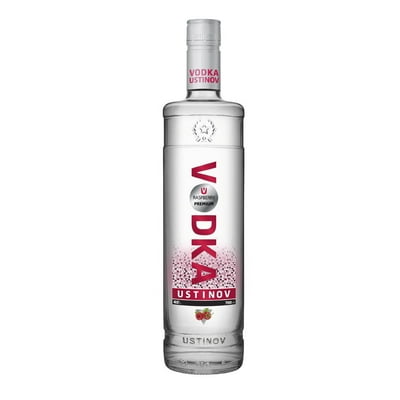 Vodka Raspberry Premium 40° Botella 700 Cc Ustinov
