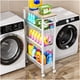 thumbnail image 1 of Carrito de almacenamiento Vivihomety Utility de 4 niveles, color blanco enrollable, 1 of 8