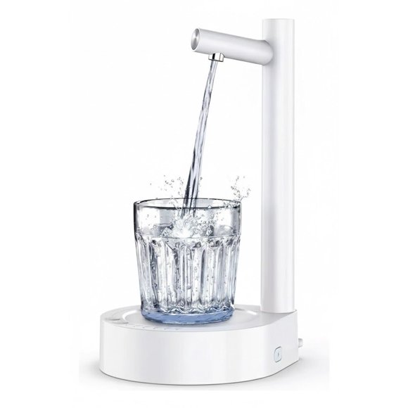 Dispensador De Agua Inteligente Recargable Usb Smart Blanco