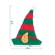 thumbnail image 2 of Gorro de elfo navideño de Papá Noel sin cuello con orejas para niños y adultos, 2 of 4