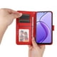 thumbnail image 5 of Funda tipo cartera FOXDOCK para Realme 13 5G , diseño girasol en relieve, cuero PU, cierre magnético, soporte y tarjetero, 5 of 5