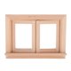 thumbnail image 2 of Ventana de Madera sin Pintar para Casa de Muñecas, 1/12, 2 of 3