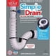 thumbnail image 2 of Kit de desagüe para fregadero Simple Drain, sifón flexible de goma de 1-1/2", 2 of 4