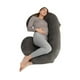thumbnail image 3 of Cojín Almohada Maternal con Funda Extra Suave Gris Oscuro, 3 of 7