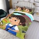 thumbnail image 3 of Yukee Conjunto de sábanas temático, trío de piezas, cómodo y amigable con la piel, diseño único, regalo de decoración para el hogar para familiares, amigos y fans, 90 cm * 190 cm, 3 of 6