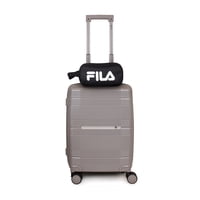 F - Fila - Pack Maleta Cabina S (10 Kg) Chic Gris + Neceser Spark Silver