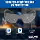 thumbnail image 4 of Gafas de seguridad RUGGED BLUE Diablo Pack 12 lentes grises, 4 of 7