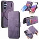 thumbnail image 1 of Funda Billetera Magnética para Samsung Galaxy A16 Soporte Tarjetas Desmontable Morado, 1 of 6