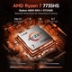thumbnail image 2 of Laptop NIMO N159 Ryzen 7 7735HS 16GB 1TB SSD 15.6" FHD, 2 of 9
