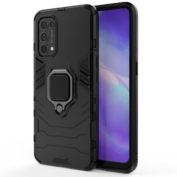 FOXDOCK Funda Antigolpes para OPPO RENO 5 – Protección Total con Soporte y Diseño Robusto
