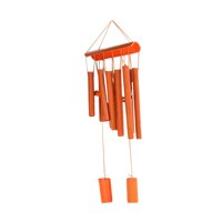 Magideal - Carillón De Viento De Bambú, Campana De Viento Decorativa, Carillón De Viento Moderno Hecho A Mano, Carillón Colgante Para Patio, Hogar, Habitación Al B