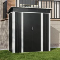 Recilock - Bodega Exterior Techo Simple 180X90 - Linea Black Ss-01