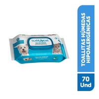 Toallitas Húmedas Hipoalergénicas Para Mascotas 70 Un Buddy Pet