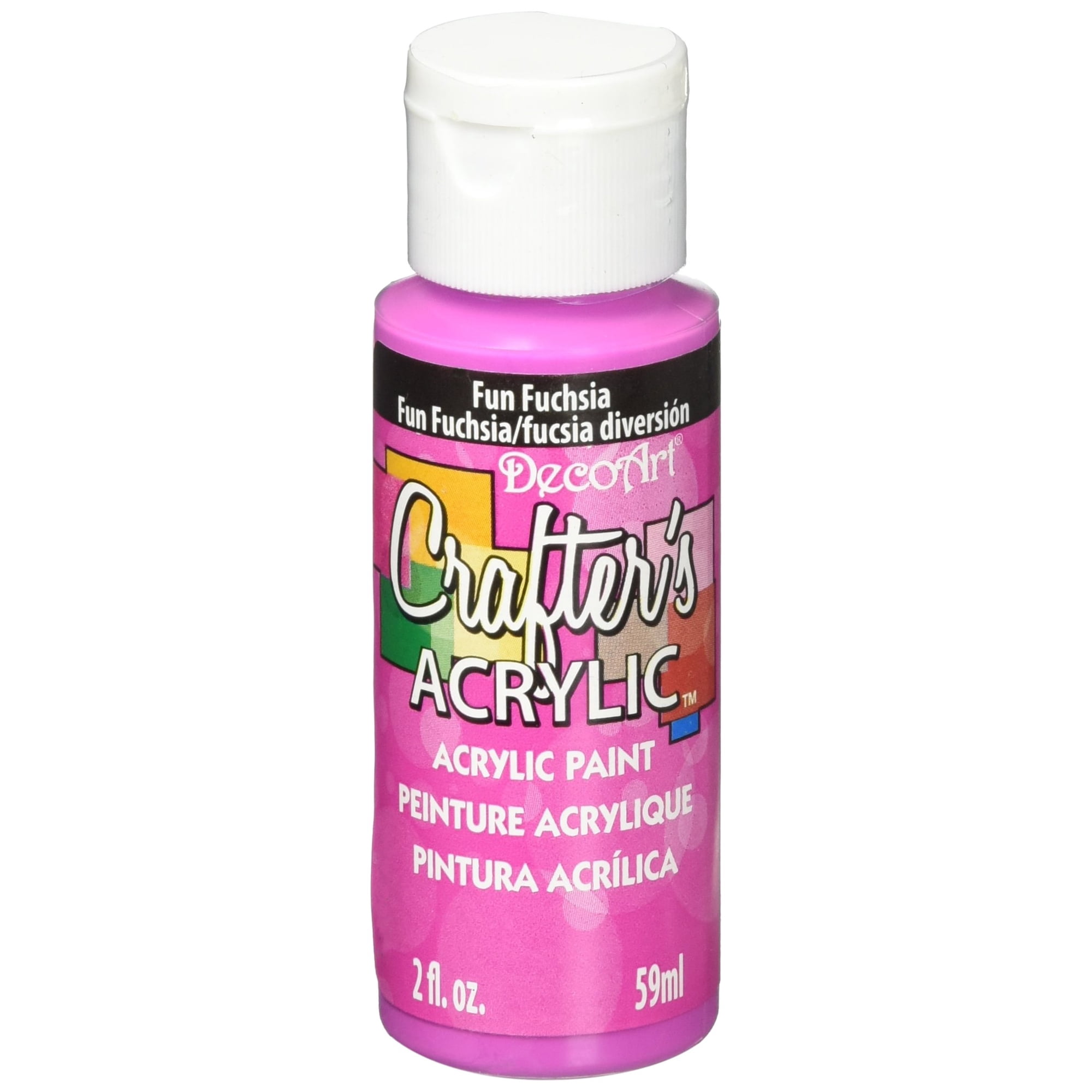 Pintura Acrílica Decoart Dca99-3 Fucsia Divertido 59 Ml