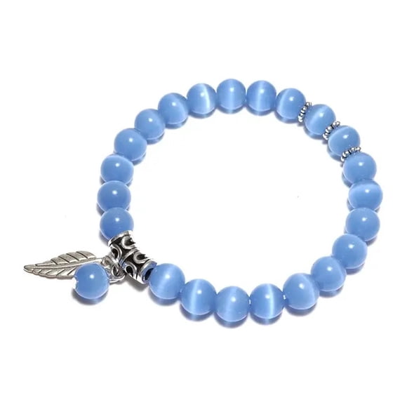 Pulsera de Opalo y Hoja Dama Mujer