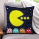thumbnail image 1 of Pacman Fundas de almohada de terciopelo con tema, regalos de funda de almohada, decoración para el hogar, cojín de lanzar, regalo de cumpleaños para fans y parejas.40*40cm., 1 of 6