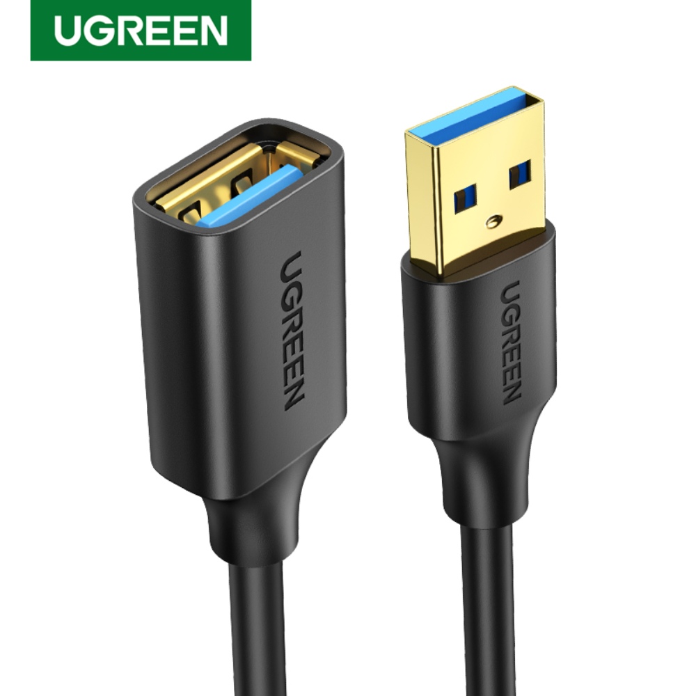 Cable Extension M/H 3.0 Usb-A/Usb-A 2M Negro Ugreen Us129