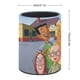 thumbnail image 2 of Recreo-theme Cylinder Pen Holder Pencil Organizer with Flannel Lining PVC Leather Material Cardboard Base for study work 10*8CM, 2 of 6