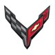 thumbnail image 2 of Emblema Corvette SR1 Performance C8 Acabado Carbono, 2 of 4