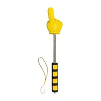 Magideal - Telescópico Telescopic Pointer Varilla Retráctil Stick Extensible Punta Manual Fabricado En Acero Inoxidable Y Pp Diseño Único Que Atrae La Atención Amarillo
