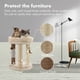 thumbnail image 3 of Cat Tree MECOOL 4 en 1 con rascador, cama, juguetes y cepillo, 3 of 9