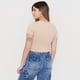 thumbnail image 2 of Polera Mujer Crop Cotton Spx Beige Corona, 2 of 5