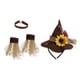 thumbnail image 5 of Disfraz De Fiesta De Halloween, Sombrero, Collar, Guantes Para Mascarada, Carnaval, Cosplay, 5 of 5