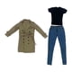 thumbnail image 2 of Ropa De Muñeca Escala 1/6 Figura Femenina Ropa De Muñeca Para Regalo 12 "figura De Acción Caqui, 2 of 5