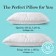 thumbnail image 2 of Almohada Martha Stewart Hotel Collection 500 hilos 100% algodón, 2 of 4