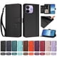 thumbnail image 4 of Funda Cartera Trébol para Xiaomi Redmi Note 17 Pro 5G con Ranuras Tarjetas y Carga Inalámbrica Negro, 4 of 6