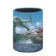 thumbnail image 3 of La Bestia del Mar-theme Cylinder Pen Holder Pencil Organizer with Flannel Lining PVC Leather Material Cardboard Base for study work 10*8CM, 3 of 6
