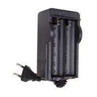 Philco - Cargador Para 2 Baterias De Litio Negro