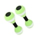 thumbnail image 4 of Pesas acuáticas Agua Acuático Fitness Barbells Deportes acuáticos Herramienta de fitness Portátil Ligero Agua Ejercicio aeróbico para entrenamientos verde y blanco, 4 of 5