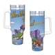 thumbnail image 4 of El Show de Huckleberry Hound Vaso aislado de acero inoxidable con asa, diseño temático, regalo para familia, amigos y fans; incluye pajita y encaja en el portavasos estándar, 40 oz, 4 of 6