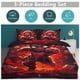 thumbnail image 5 of Avengers Deadpool Boys Comforter Set Twin Size,Bedding Set Kids Young Man Video Down Comforter for Teen Child Room Decor Black Red Classic Retro Gaming Quilted Duvet Set with Pillowcase Bed Sheets, 5 of 5