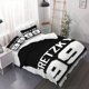 thumbnail image 1 of 3pcs Gretzky 99-Themed Duvet Cover Set - Includes Duvet Cover And Pillowcases (No Pillow Inserts) Suitable for Bedroom Or Dorm Use., 1 of 1